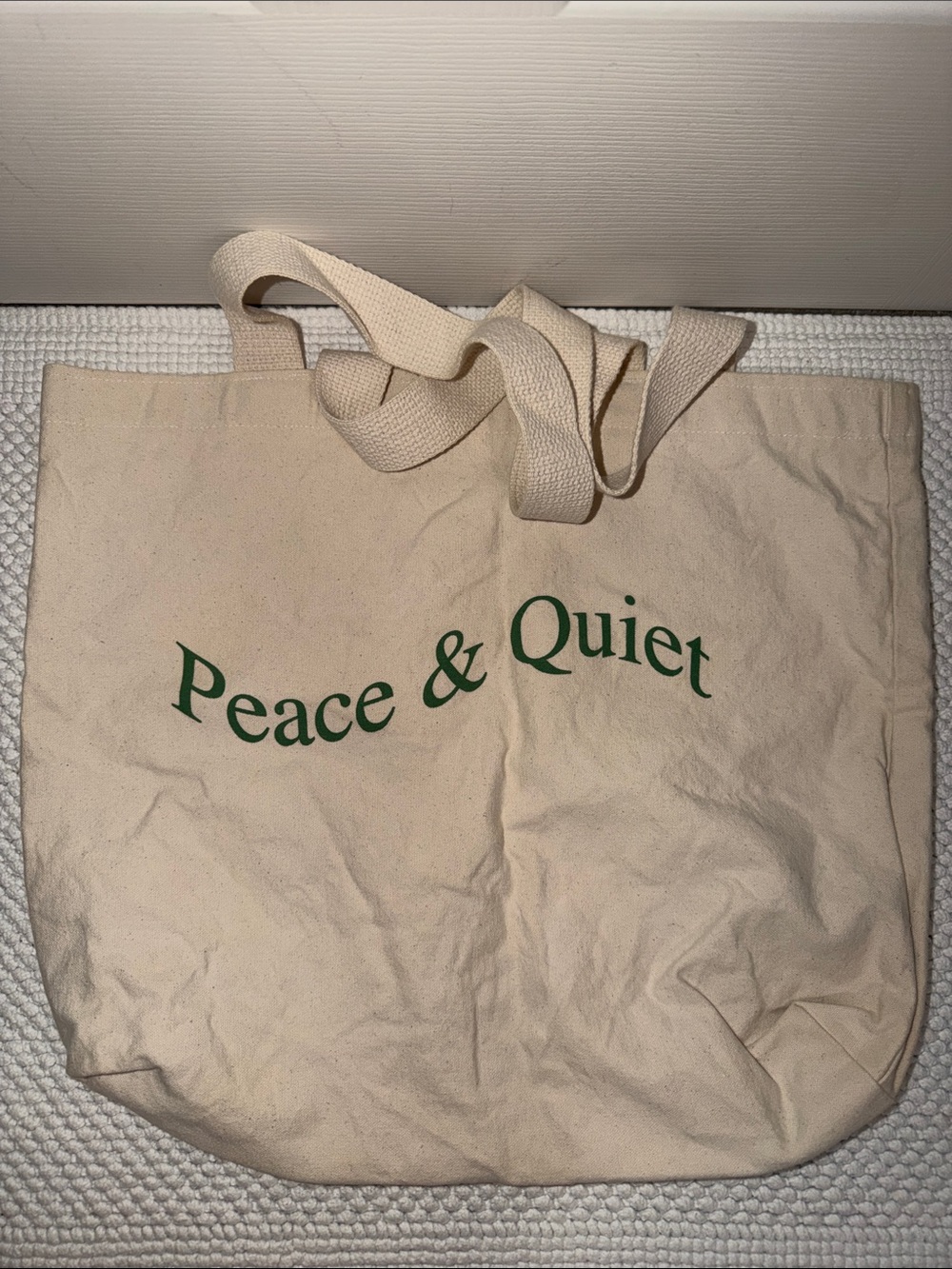 Museum of Peace & Quiet Wordmark Tote Bag